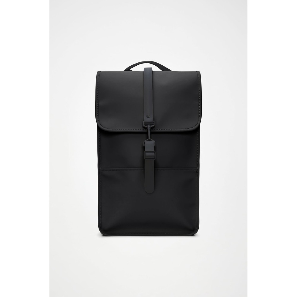 Rains Backpack Black Unisex Waterproof Laptop Rucksack Matte Techwear Scandi NEW